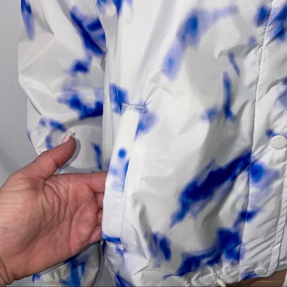 Levi's jacket Trendy Active Rain Slicker Jacket SZ Sm tie dyed windbreaker - Picture 4 of 16